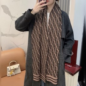 Fendi · Классический вязаный шарф FF F