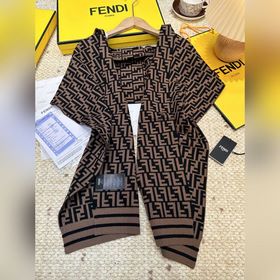 Fendi · Классический вязаный шарф FF F