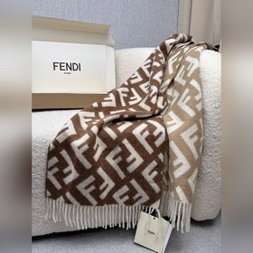 Классический кашемировый шарф Fendi с 