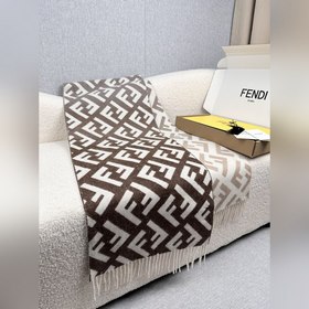 Классический кашемировый шарф Fendi с 