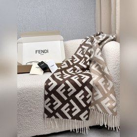 Классический кашемировый шарф Fendi с 