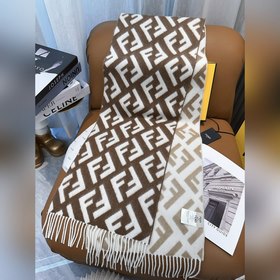 Классический кашемировый шарф Fendi с 