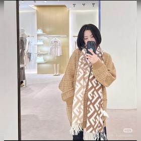 Шарф Fendi с градиентной расцветкой, н
