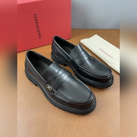 Ferragamo Premium — мужские кожаные ту