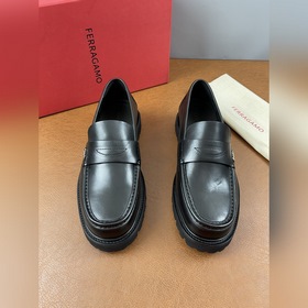Ferragamo Premium — мужские кожаные ту