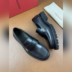 Ferragamo Premium — мужские кожаные ту