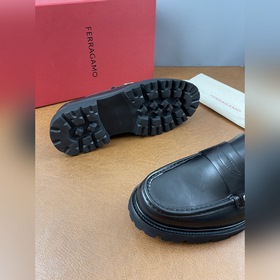 Ferragamo Premium — мужские кожаные ту