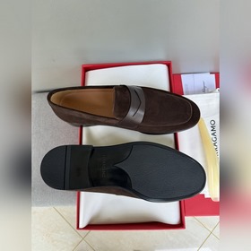 Кожаная обувь Ferragamo в стиле кэжуал
