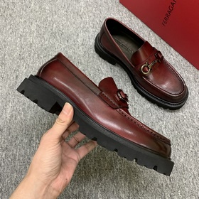 [Ferragamo] Мужские мокасины, новейш