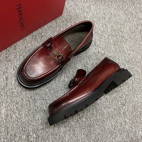 [Ferragamo] Мужские мокасины, новейш