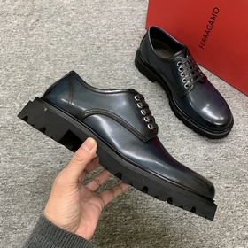 [Ferragamo] Мужские лоферы на толсто