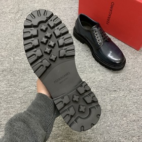 [Ferragamo] Мужские лоферы на толсто
