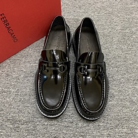 [Ferragamo] Мужские лоферы на толсто