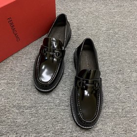 [Ferragamo] Мужские лоферы на толсто