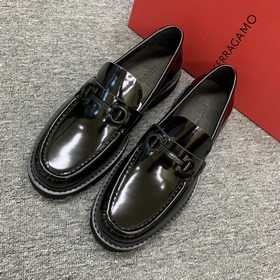 [Ferragamo] Мужские лоферы на толсто