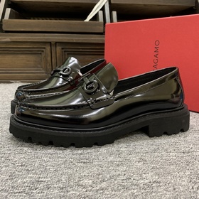 [Ferragamo] Мужские лоферы на толсто