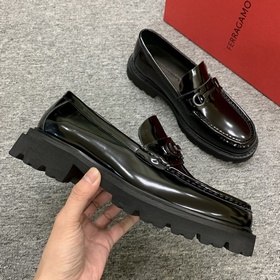 [Ferragamo] Мужские лоферы на толсто