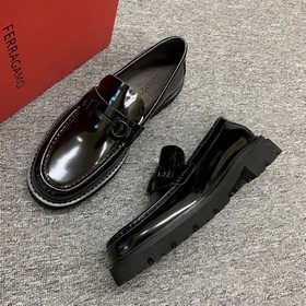 [Ferragamo] Мужские лоферы на толсто