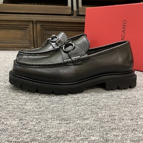 [Ferragamo] Мужские лоферы на толсто