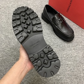 [Ferragamo] Мужские лоферы на толсто