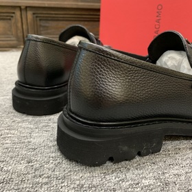 [Ferragamo] Мужские лоферы на толсто