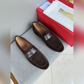 Кожаная обувь Ferragamo в стиле кэжуал