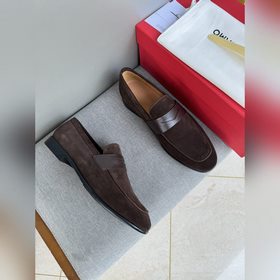 Кожаная обувь Ferragamo в стиле кэжуал