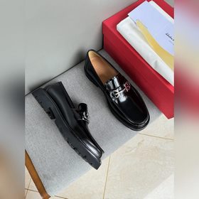 Кожаная обувь Ferragamo в стиле кэжуал