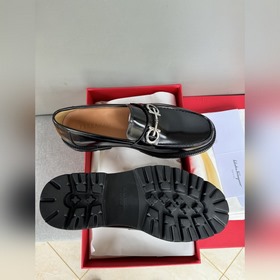 Кожаная обувь Ferragamo в стиле кэжуал