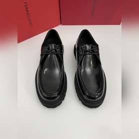 [Ferragamo] Мужские кожаные туфли, в