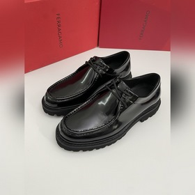 [Ferragamo] Мужские кожаные туфли, в