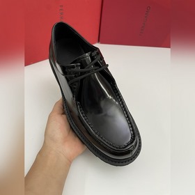 [Ferragamo] Мужские кожаные туфли, в
