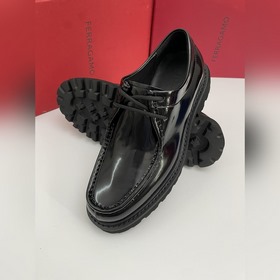 [Ferragamo] Мужские кожаные туфли, в