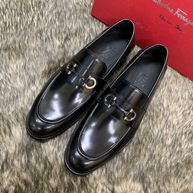 [Ferragamo] Мужские кожаные туфли, в