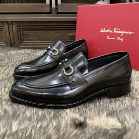 [Ferragamo] Мужские кожаные туфли, в