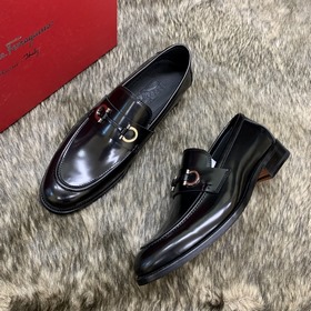 [Ferragamo] Мужские кожаные туфли, в