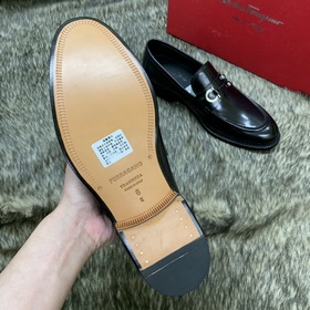 [Ferragamo] Мужские кожаные туфли, в