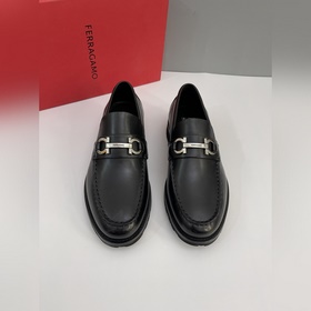 [Ferragamo] Мужские кожаные туфли, п