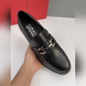 [Ferragamo] Мужские кожаные туфли, п