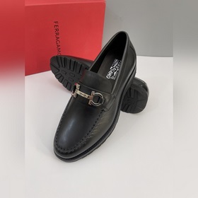 [Ferragamo] Мужские кожаные туфли, п