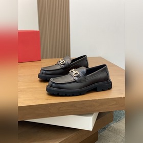 [Ferragamo] Мужские кожаные туфли, в