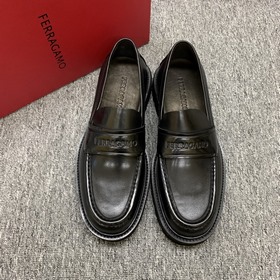 [Ferragamo] Мужские лоферы на толсто
