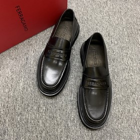 [Ferragamo] Мужские лоферы на толсто
