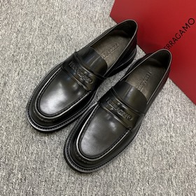 [Ferragamo] Мужские лоферы на толсто