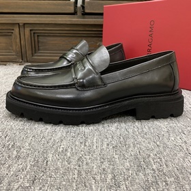 [Ferragamo] Мужские лоферы на толсто