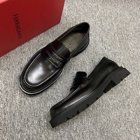 [Ferragamo] Мужские лоферы на толсто