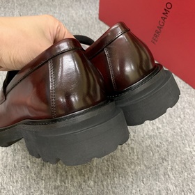 [Ferragamo] Мужские лоферы на толсто