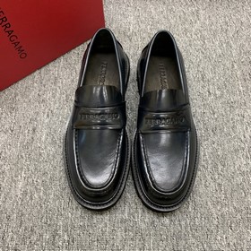 [Ferragamo] Мужские лоферы на толсто