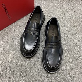 [Ferragamo] Мужские лоферы на толсто