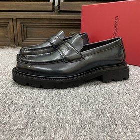 [Ferragamo] Мужские лоферы на толсто
